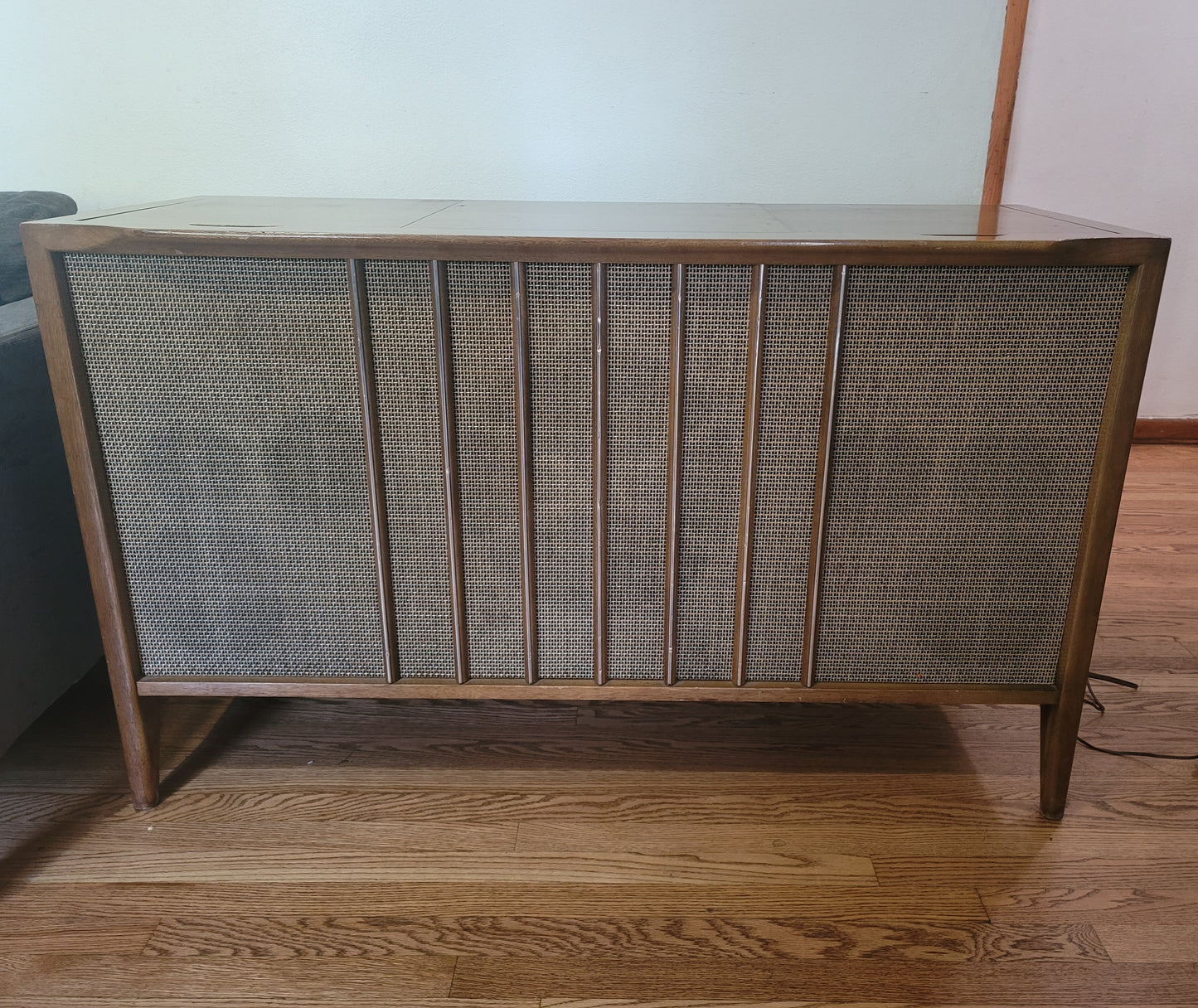 Motorola HI FI Stereo Console Record Player Credenza MCM